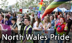 North Wales Pride Flags